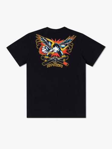 MANTO X PANKU EAGLE tshirt- black
